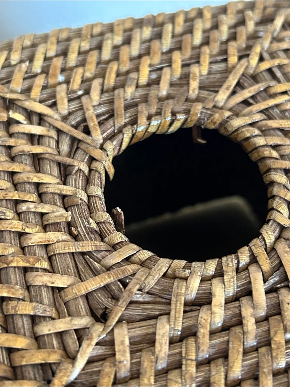 Vintage stylish woven